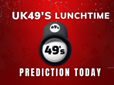 UK49s Lunchtime Prediction For Today